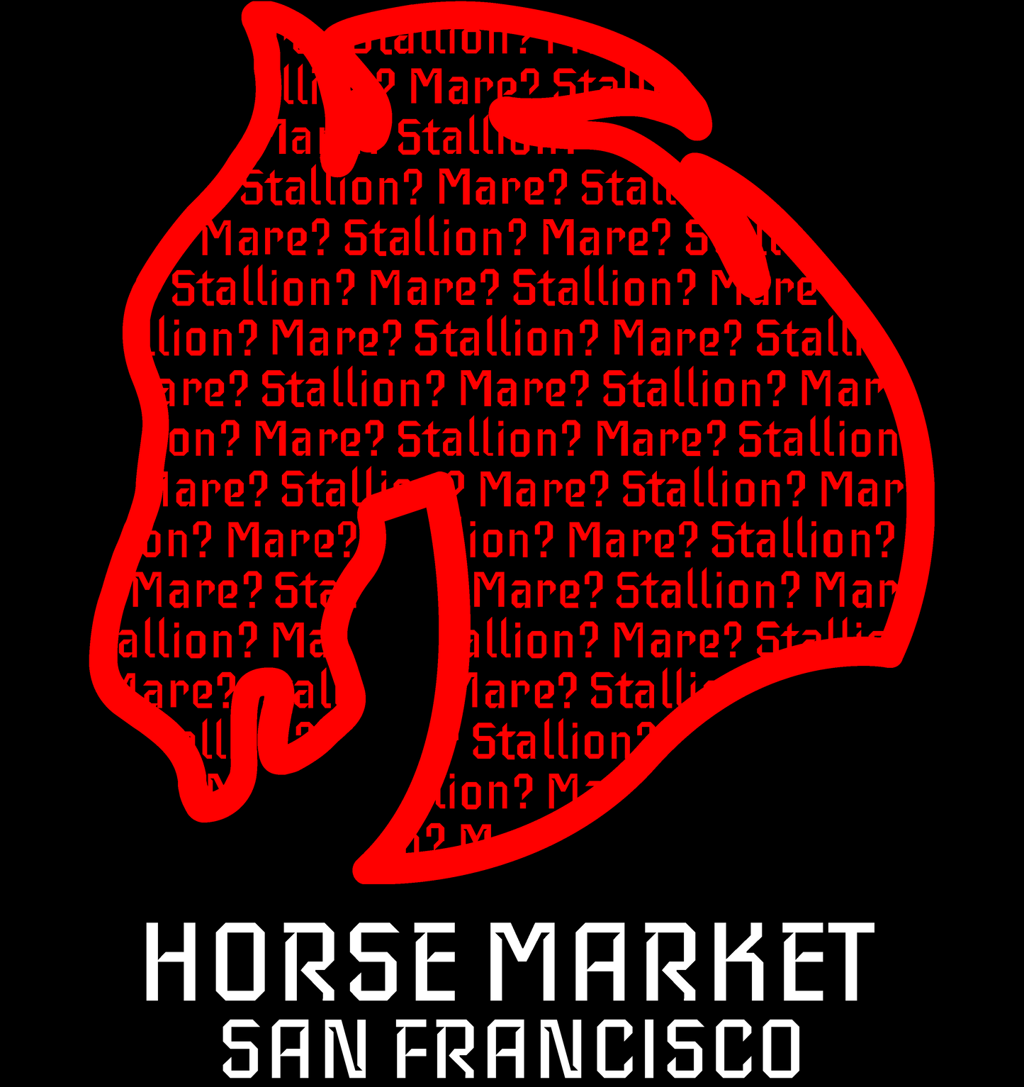 Horse Market Tank Top - Logo Tank